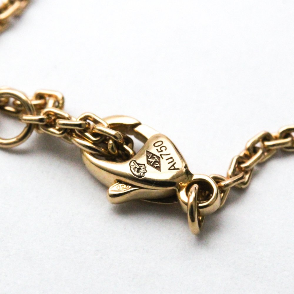 LOUIS VUITTON 18k Rose Gold Diamond Charm Bracelet - Picture 8 of 9
